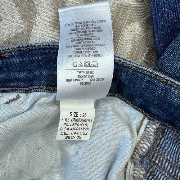 JOE'S‎ Jeans womens Pollera Boyfriend Jean,  size 26 Blue NWT - Picture 11 of 11